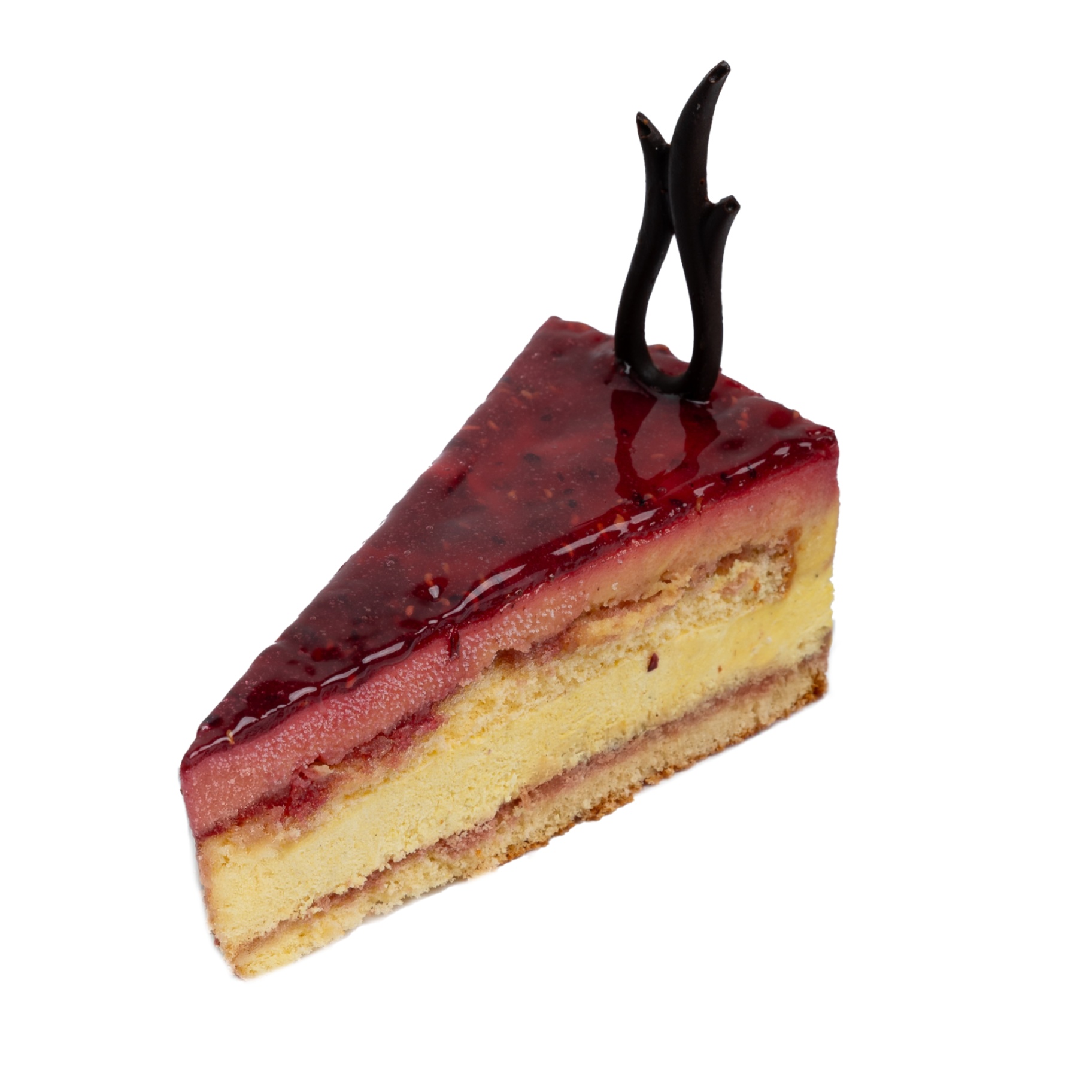 Vanilija s malinama i jagodama torta