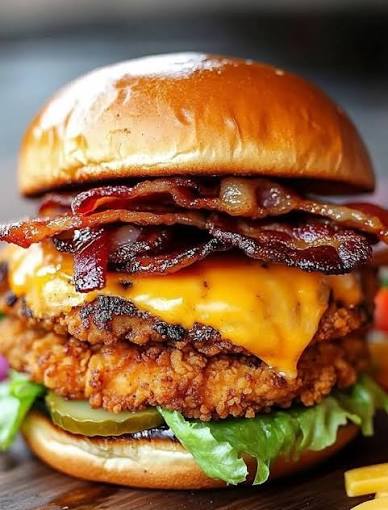 Golden Cruncy Burger