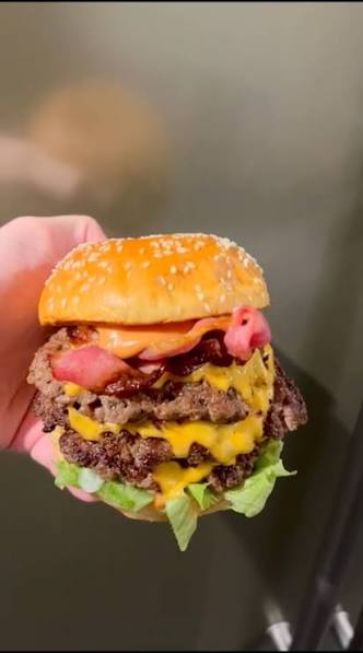 Double Bacon Burger